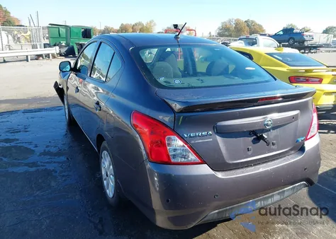 2015 Nissan Versa 1.6 S+ from USA, damaged, VIN 3N1CN7AP0FL940588